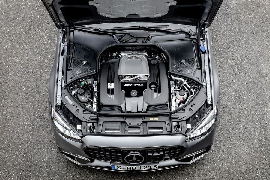 động cơ Mercedes-AMG S63 E Performance 2023