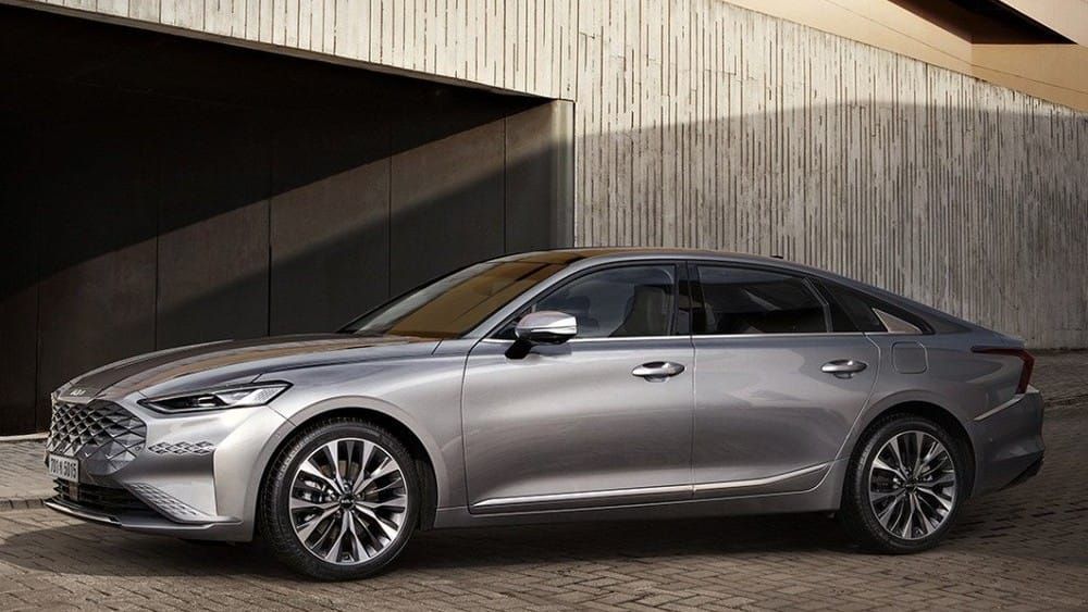 Thiết kế bên sườn của Kia K8 2022 Thiết kế bên sườn của Kia K8 2022