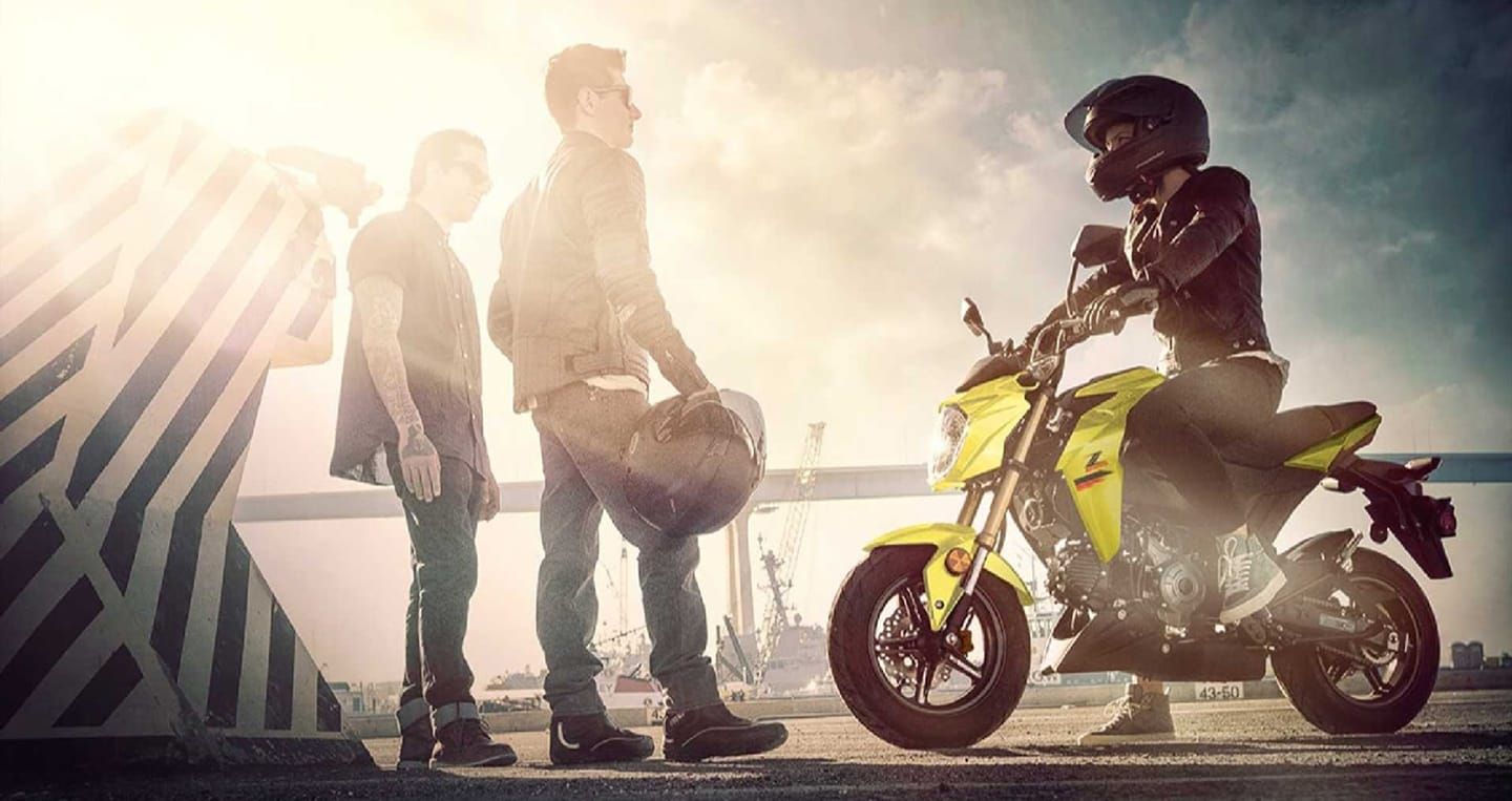 Kawasaki Z125 Pro 2022 vẫn chưa được trang bị hệ thống phanh ABS.