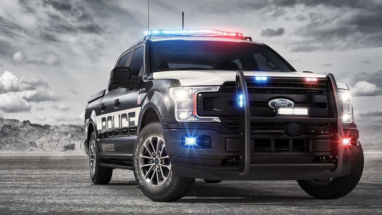 Ford F-150 phiên bản cảnh sát Mỹ, sở hữu mã lực khủng