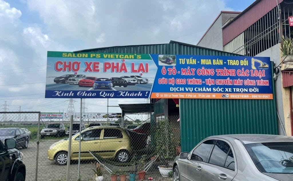 Chợ xe Phả Lại