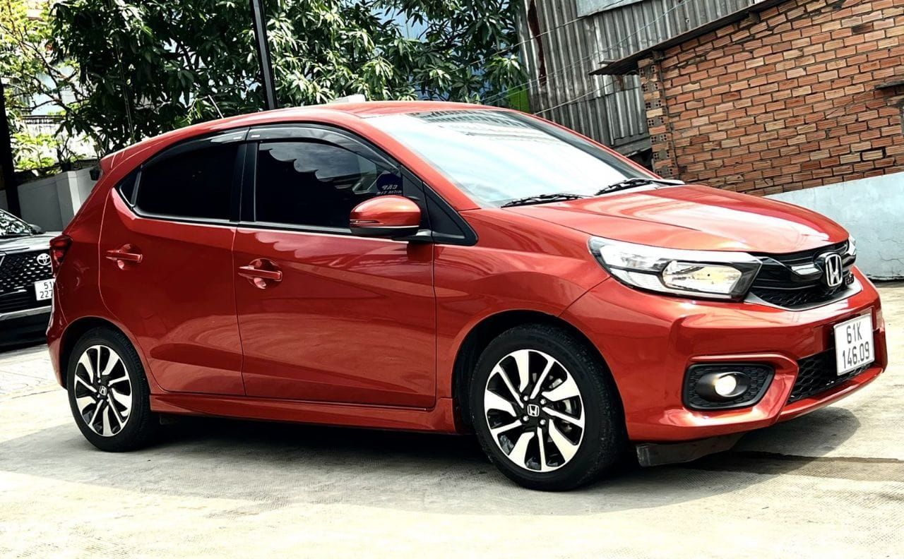 Honda Brio Rs 2020 Màu Cam Xe Đẹp Ko Lỗi Full Options