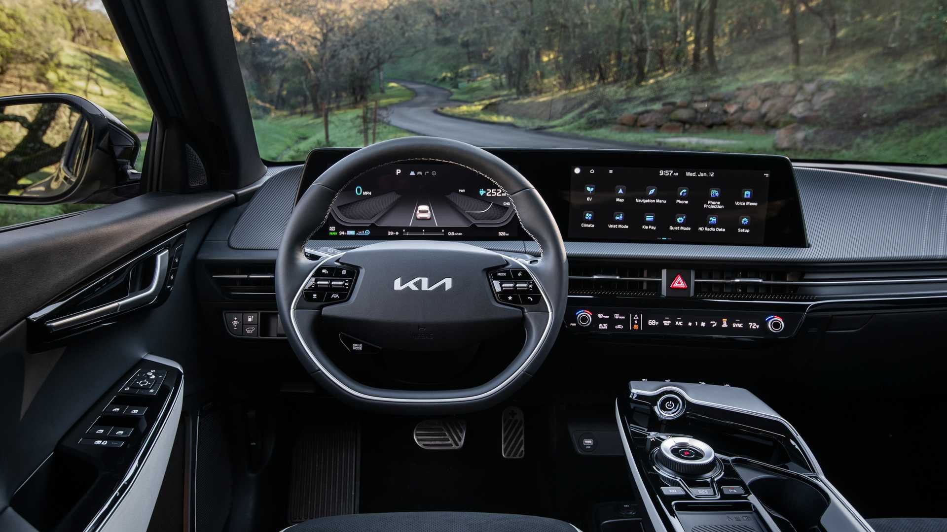 Cabin xe điện Kia EV6 2022