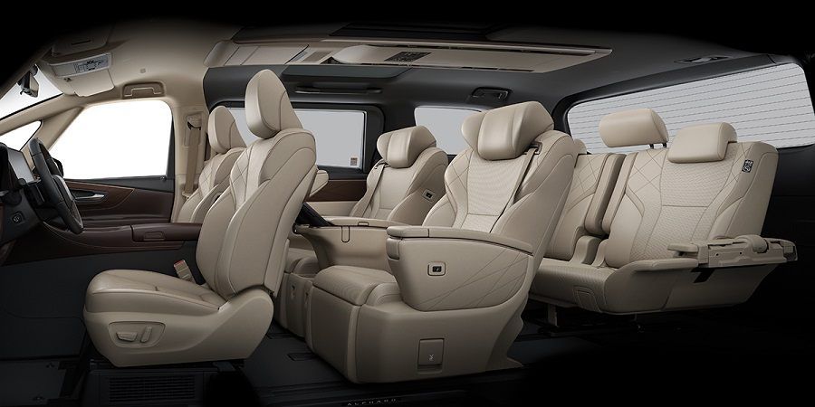 Nội thất Toyota Alphard 2023