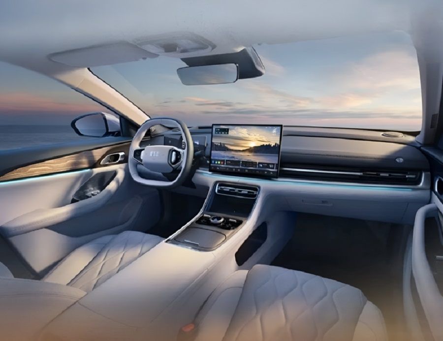 Nội thất Geely Galaxy A7 Sedan PHEV