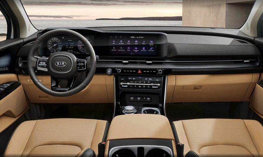 Nội thất KIA Carnival Hybrid 2024