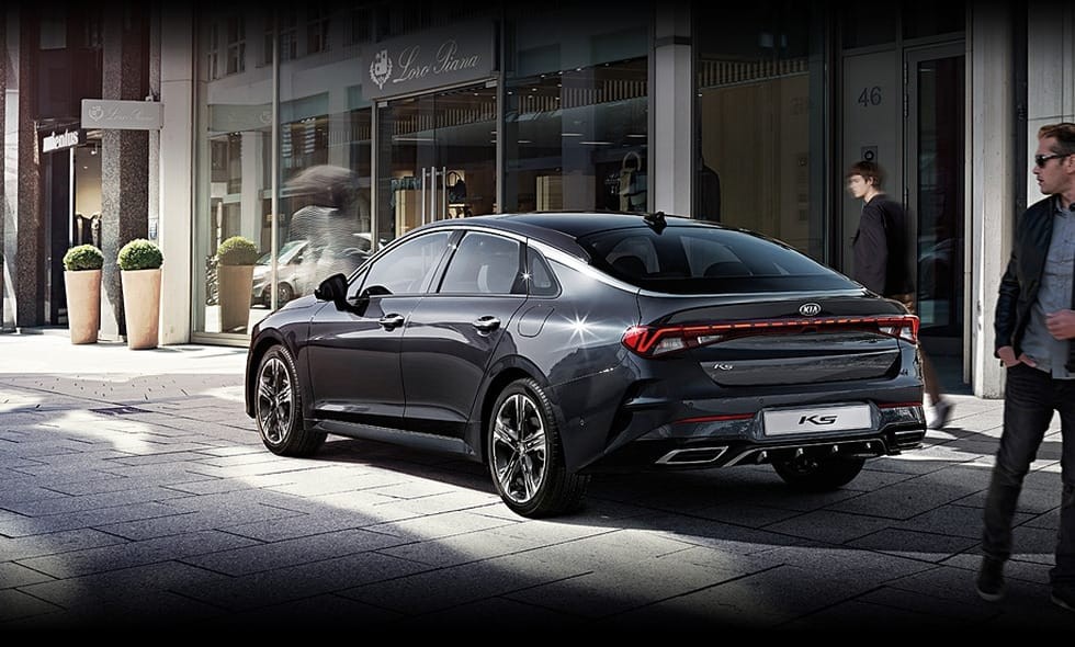 Kia K5 2022 được bổ sung logo mới Kia K5 2022 được bổ sung logo mới