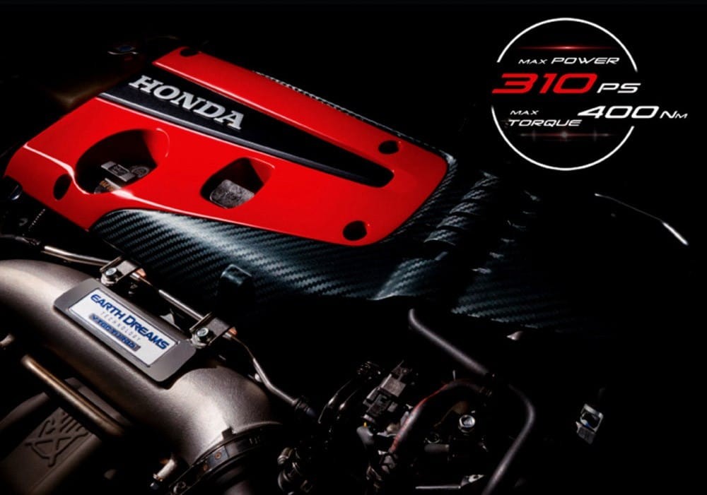 Động cơ của Honda Civic Type R 2021 Động cơ của Honda Civic Type R 2021