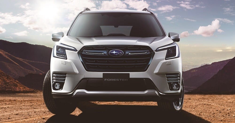 Cận cảnh thiết kế đầu xe của Subaru Forester 2021