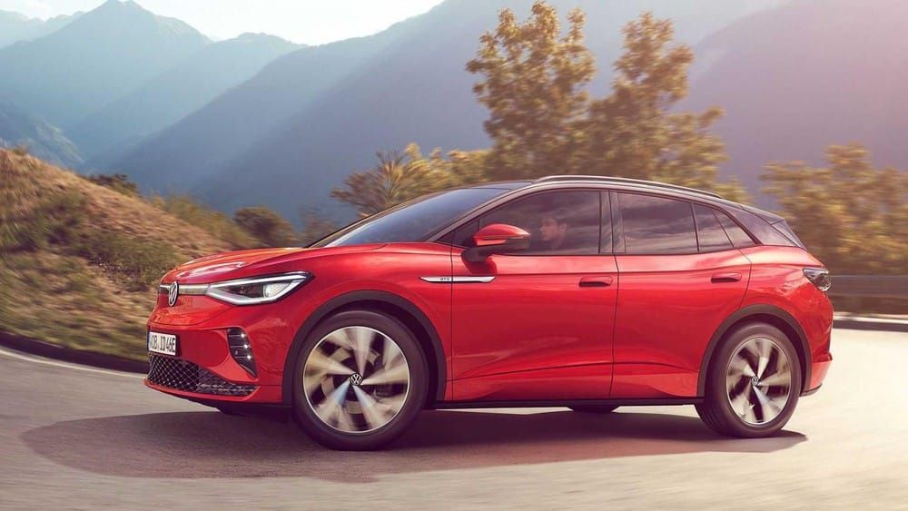 Volkswagen ID.4 GTX 2021 ngắn hơn và thấp hơn bản thường