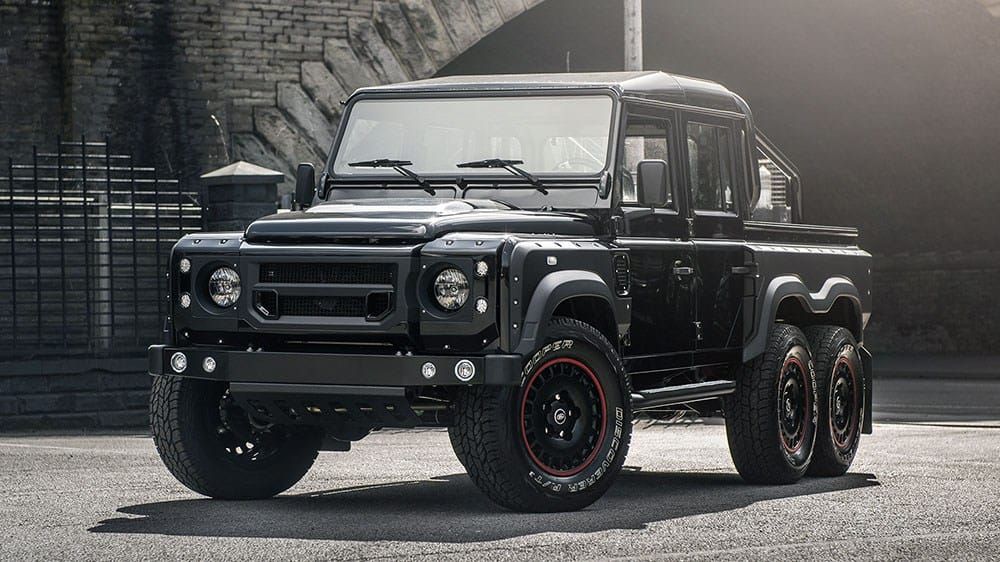 Kahn Flying Huntsman 6x6 - Chiếc Land Rover Defender 6 bánh tối thượng, giá bán gần 16 tỷ đồng