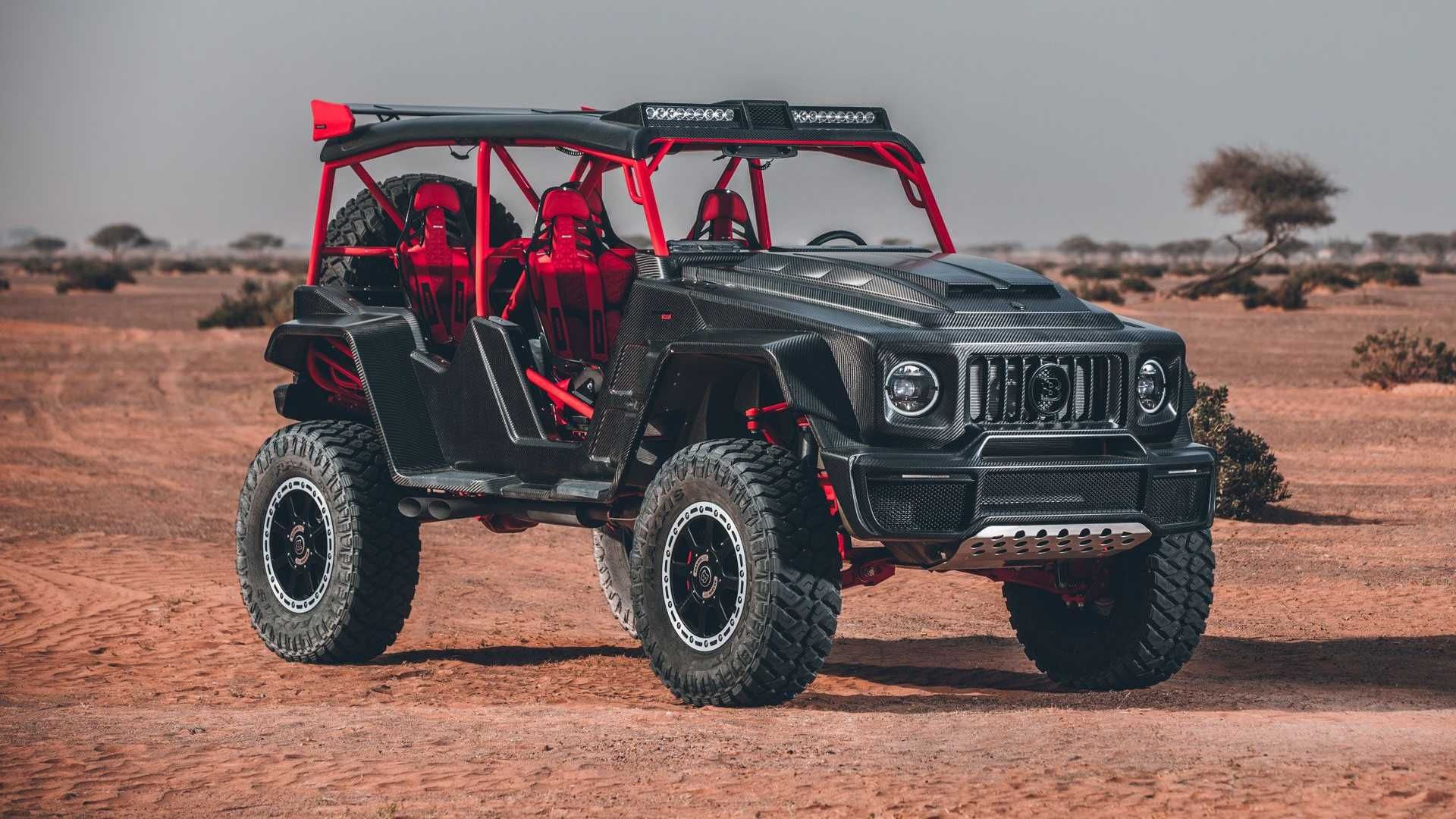 Brabus 900 Crawler lấy cảm hứng từ Mercedes-AMG G63