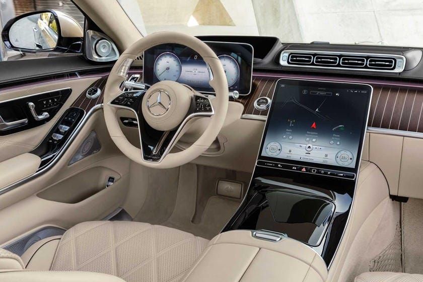 Nội thất bên trong Mercedes-Maybach S680 2021 Nội thất bên trong Mercedes-Maybach S680 2021