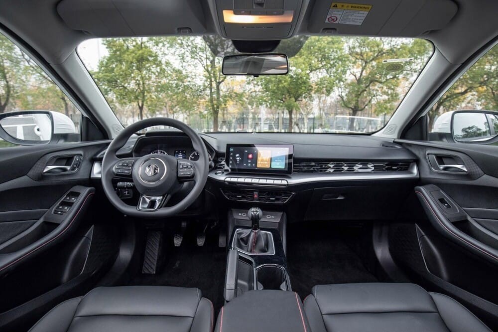Nội thất bên trong MG5 2021 Nội thất bên trong MG5 2021