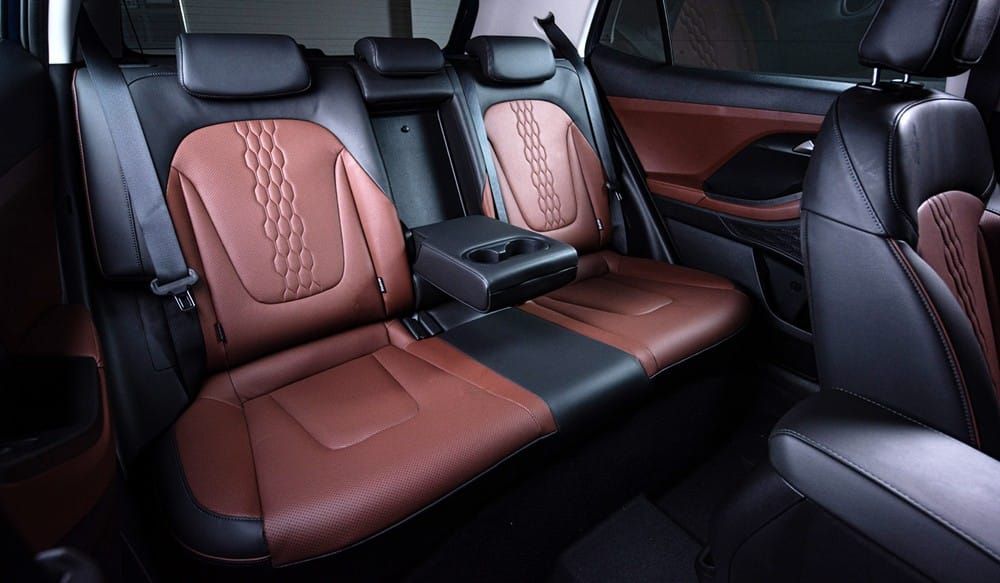 Hàng ghế sau của Hyundai Creta 2021  Hàng ghế sau của Hyundai Creta 2021