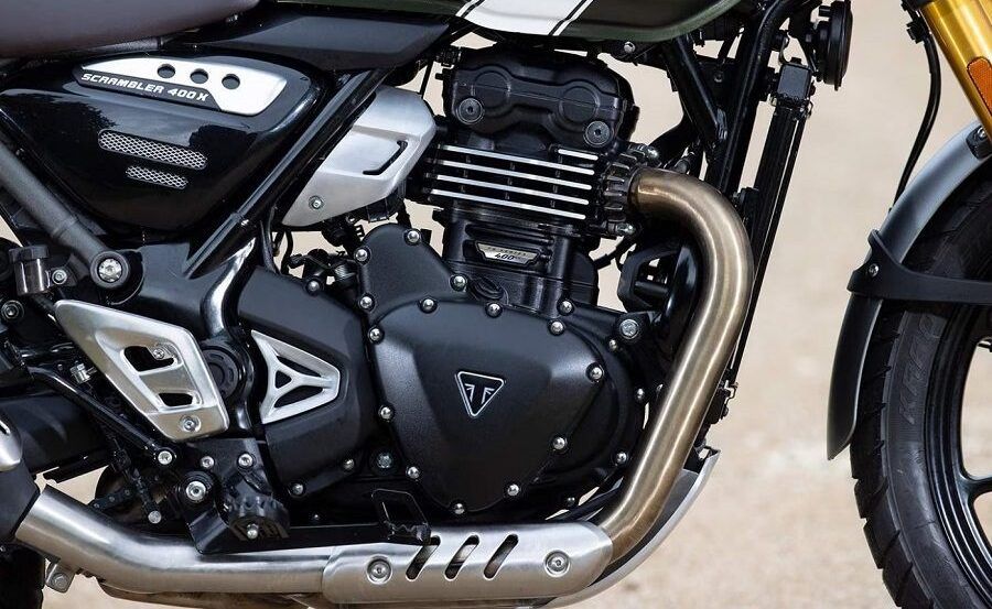 Động cơ Triumph Scrambler 400 X