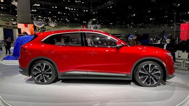 Vinfast VF8 2022 thân xe