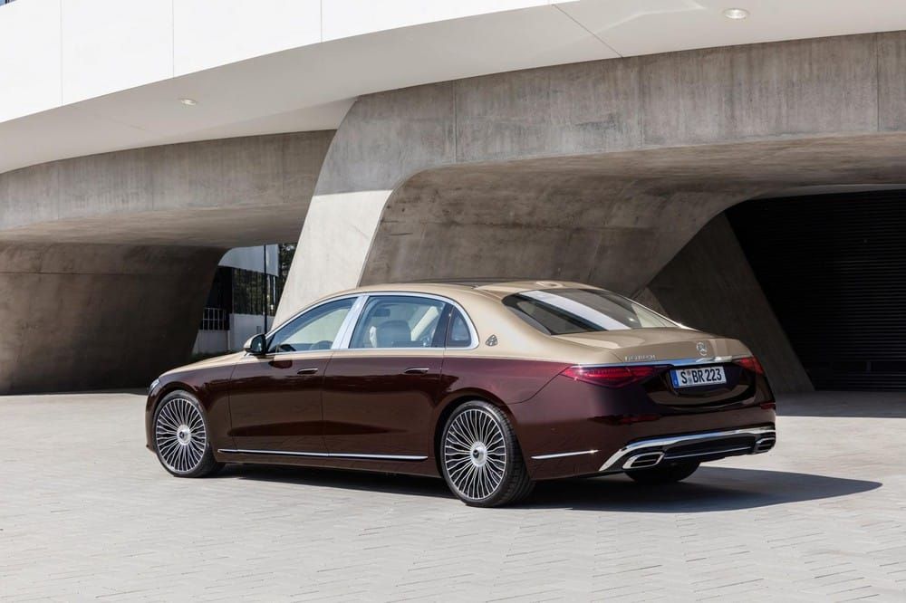 Mercedes-Maybach S-Class 2021 dài hơn nhiều so với S-Class thông thường Mercedes-Maybach S-Class 2021-4