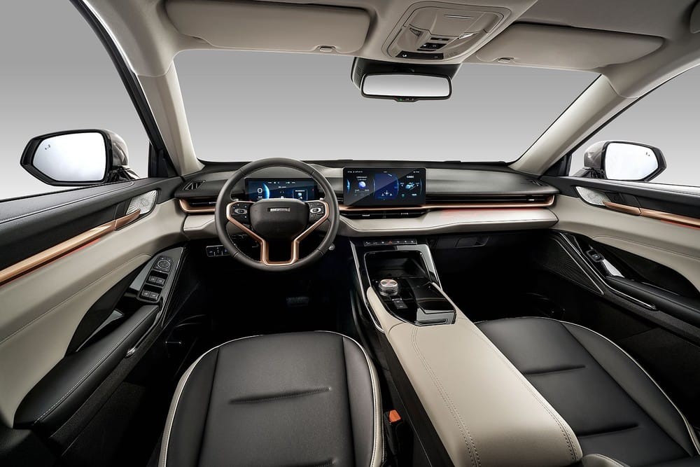 Nội thất bên trong Haval H6 bản thường tại Trung Quốc