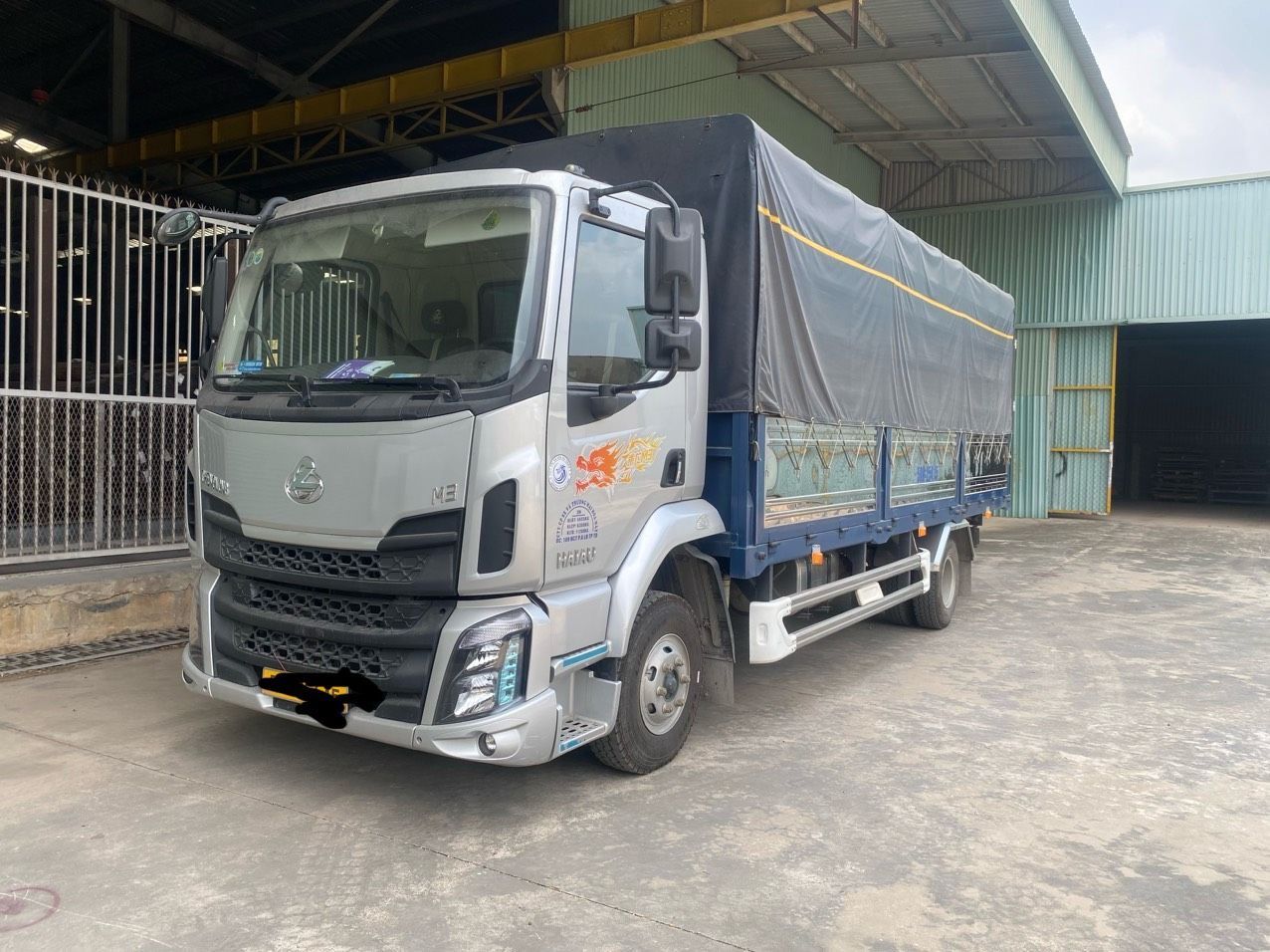 Xe tải thùng chenglong 6.35 tấn thùng dài 6m4