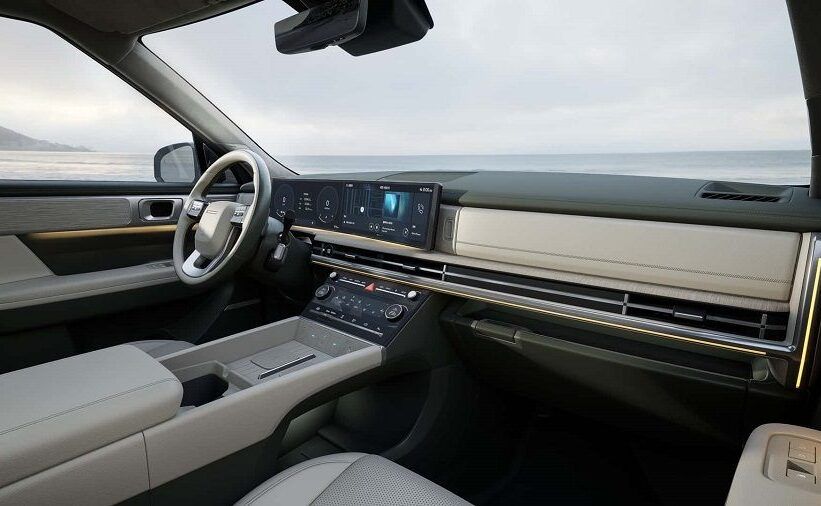 nội thất Hyundai Santa Fe 2024