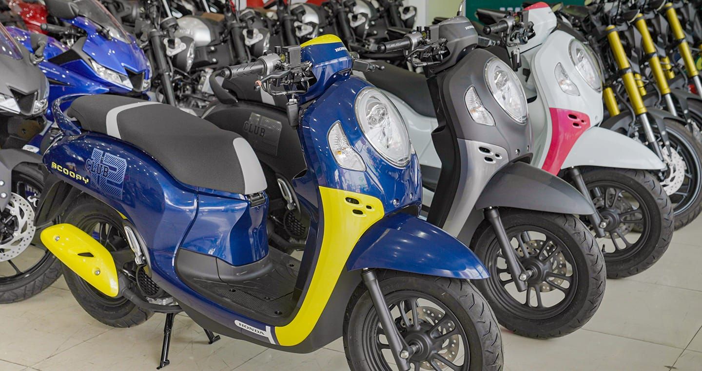 Honda Scoopy 2021 nhập khẩu từ Thái Lan.