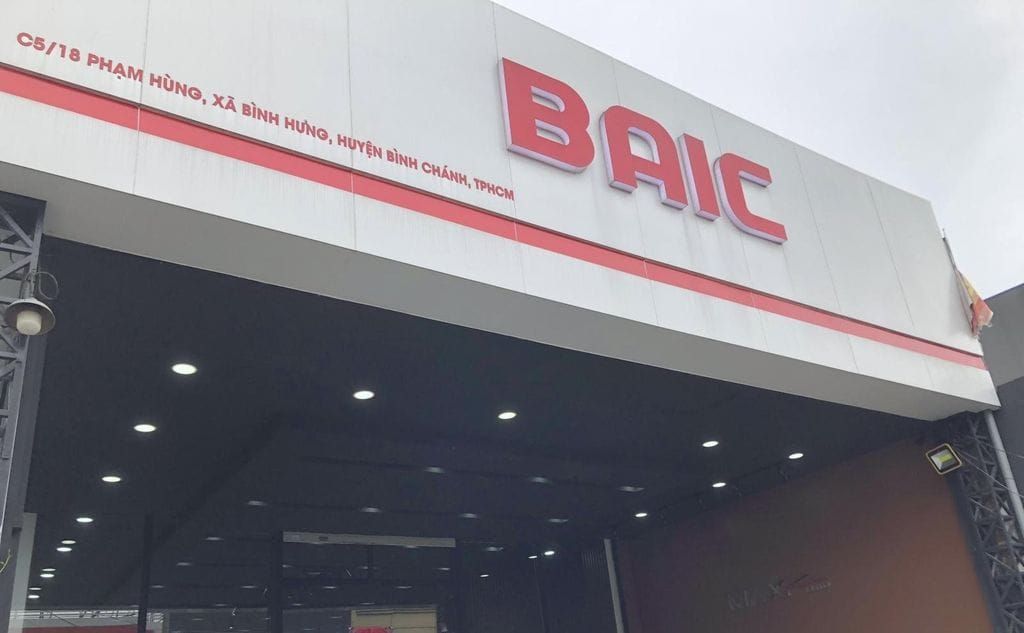 Showroom ZOTYE và BAICTP.Hồ Chí Minh