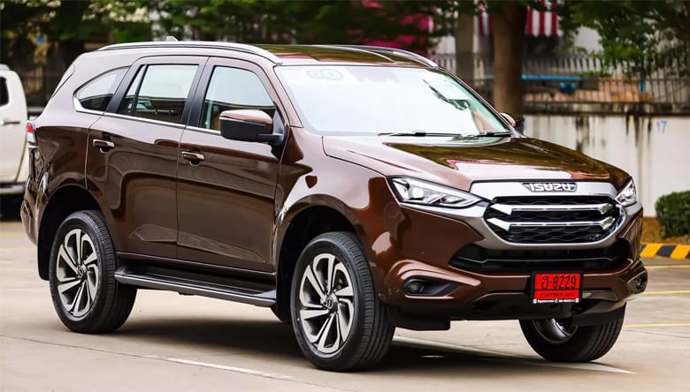 Isuzu Mu-X 2021 thế hệ mới
