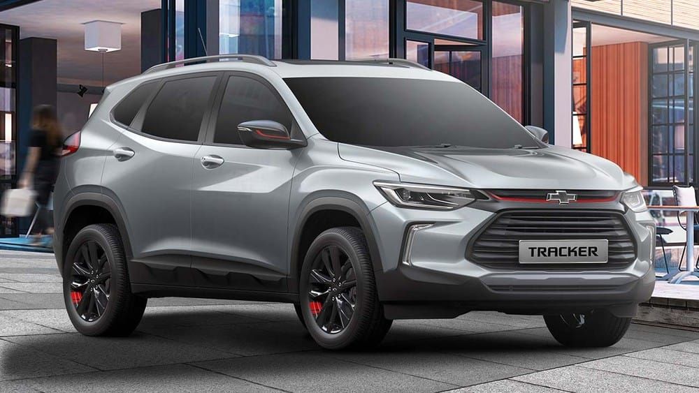 Thiết kế đầu xe của Chevrolet Tracker 2021 Thiết kế đầu xe của Chevrolet Tracker 2021