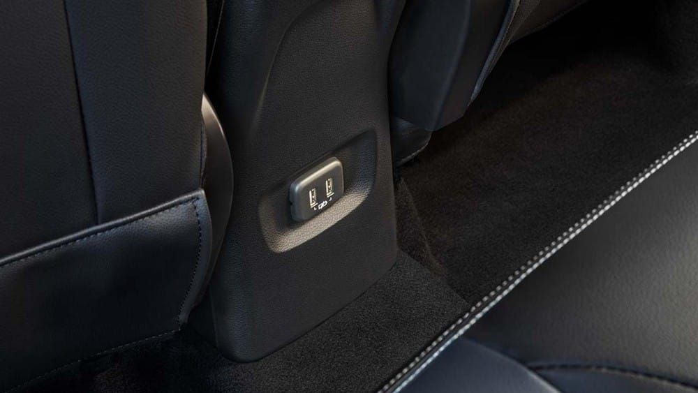 Cổng USB của Chevrolet Tracker 2021 Cổng USB của Chevrolet Tracker 2021
