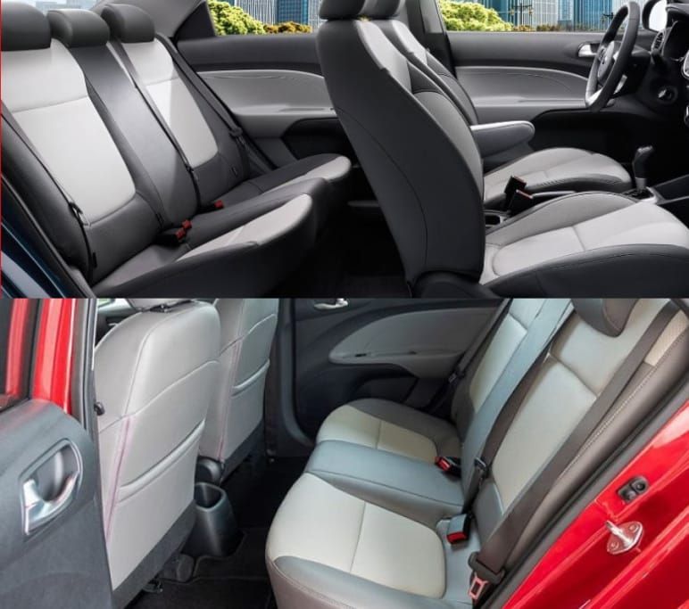 Nội thất  Kia Soluto 2020 và Hyundai Accent 2020
