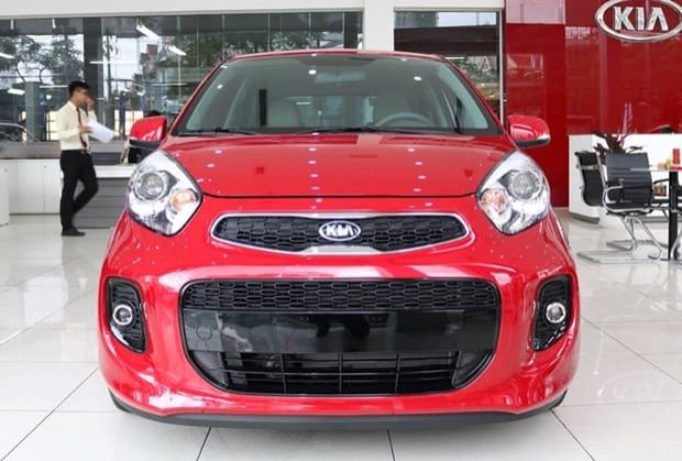 ngoại thất của mẫu xe KIA Morning