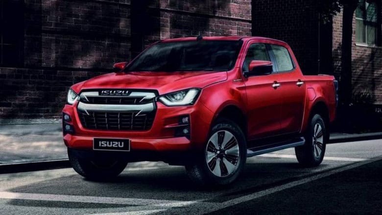 Thiết kế ngoại thất của Isuzu D-Max 2021-2