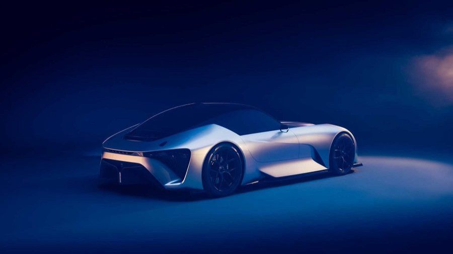 đuôi xe Lexus Electrified Sport