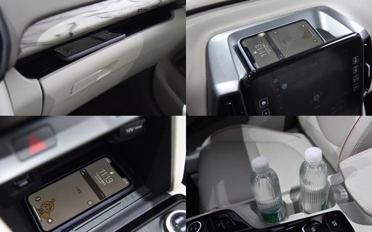 Hyundai ix35 2021 có cả khay sạc điện thoại thông minh không dây Hyundai ix35 2021 có cả khay sạc điện thoại thông minh không dây...