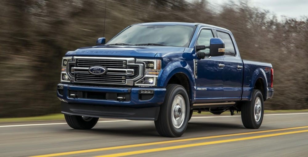 Ford Super Duty 2022 màu xanh dương Atlas Blue Ford Super Duty 2022 màu xanh dương Atlas Blue