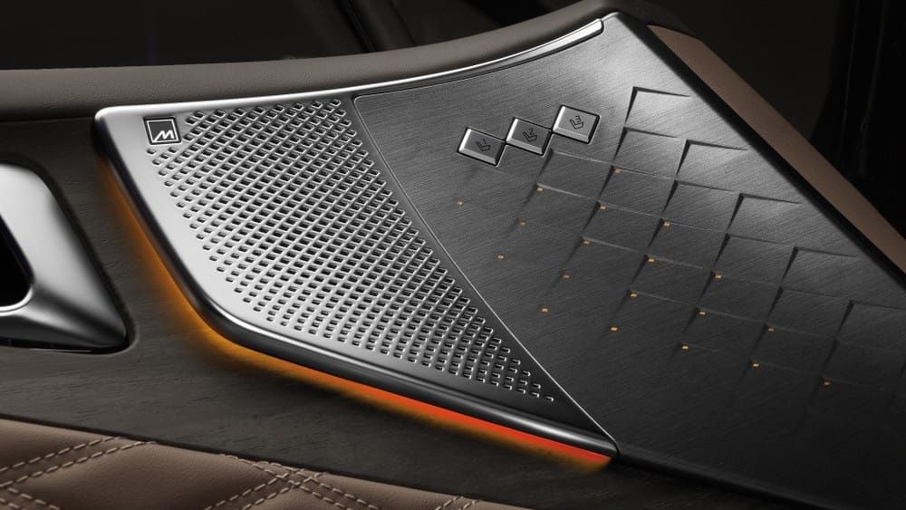 Kia K8 2022 được trang bị hệ thống loa Meridian 14 loa Xe được trang bị hệ thống loa Meridian 14 loa