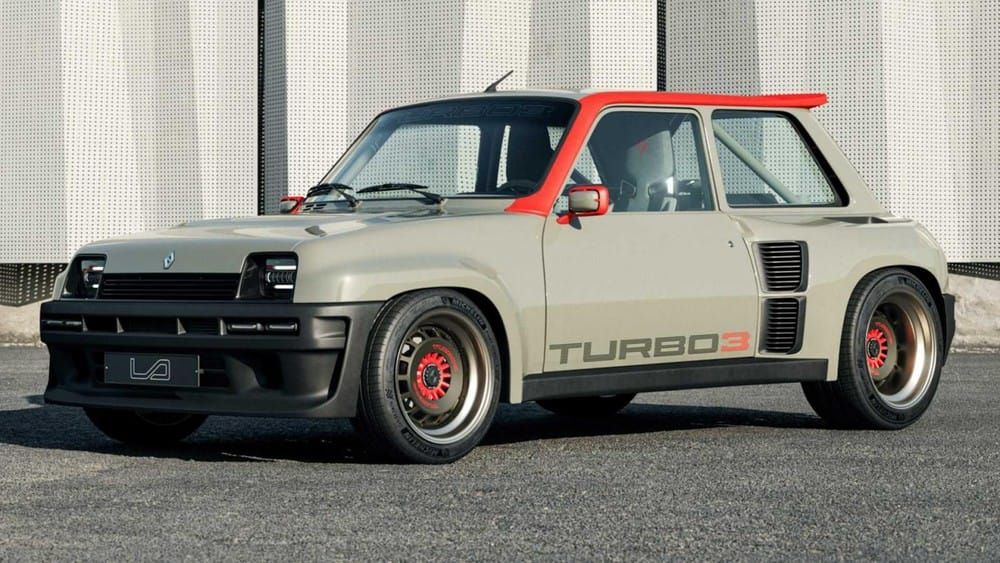 Phía trước của Renault 5 Turbo 3