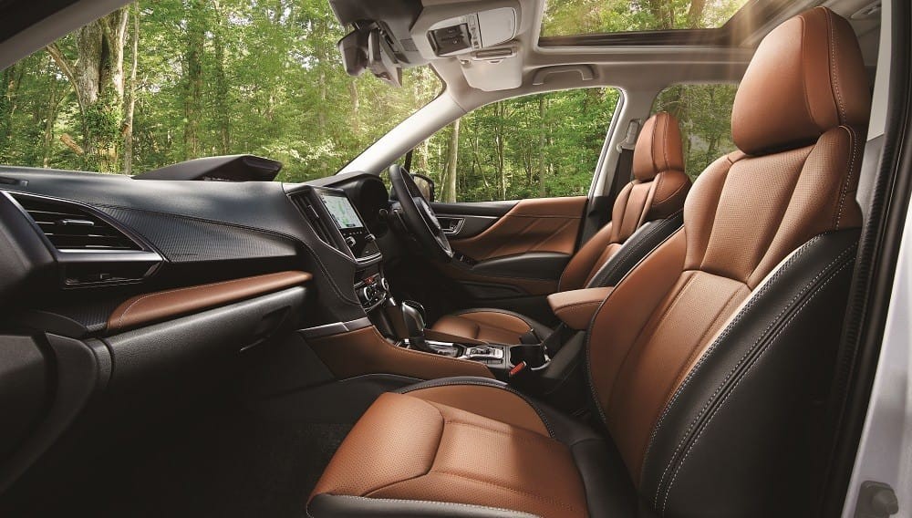 Nội thất của Subaru Forester 2021