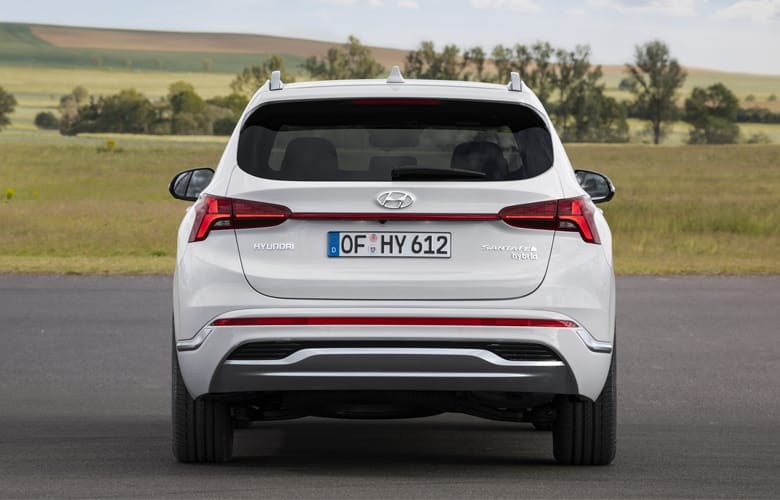 Thiết kế đuôi xe Hyundai Santa Fe 2021 