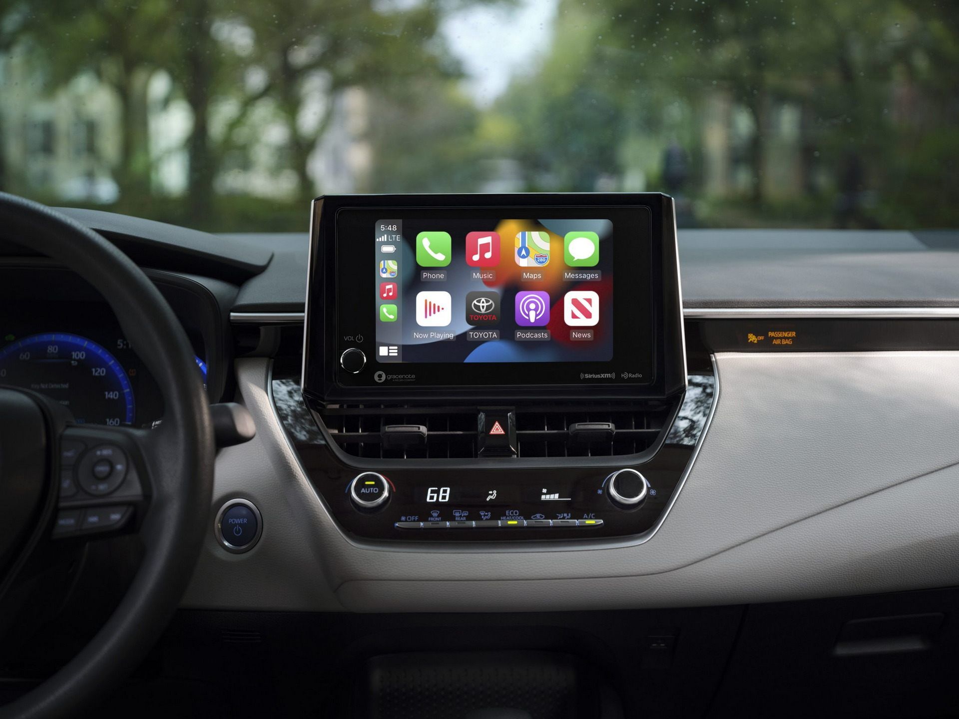 màn hình Toyota Corolla 2023