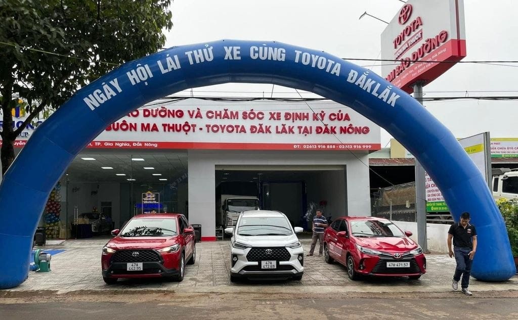 Toyota Đắk Lắk - Chi Nhánh Đắk Nông