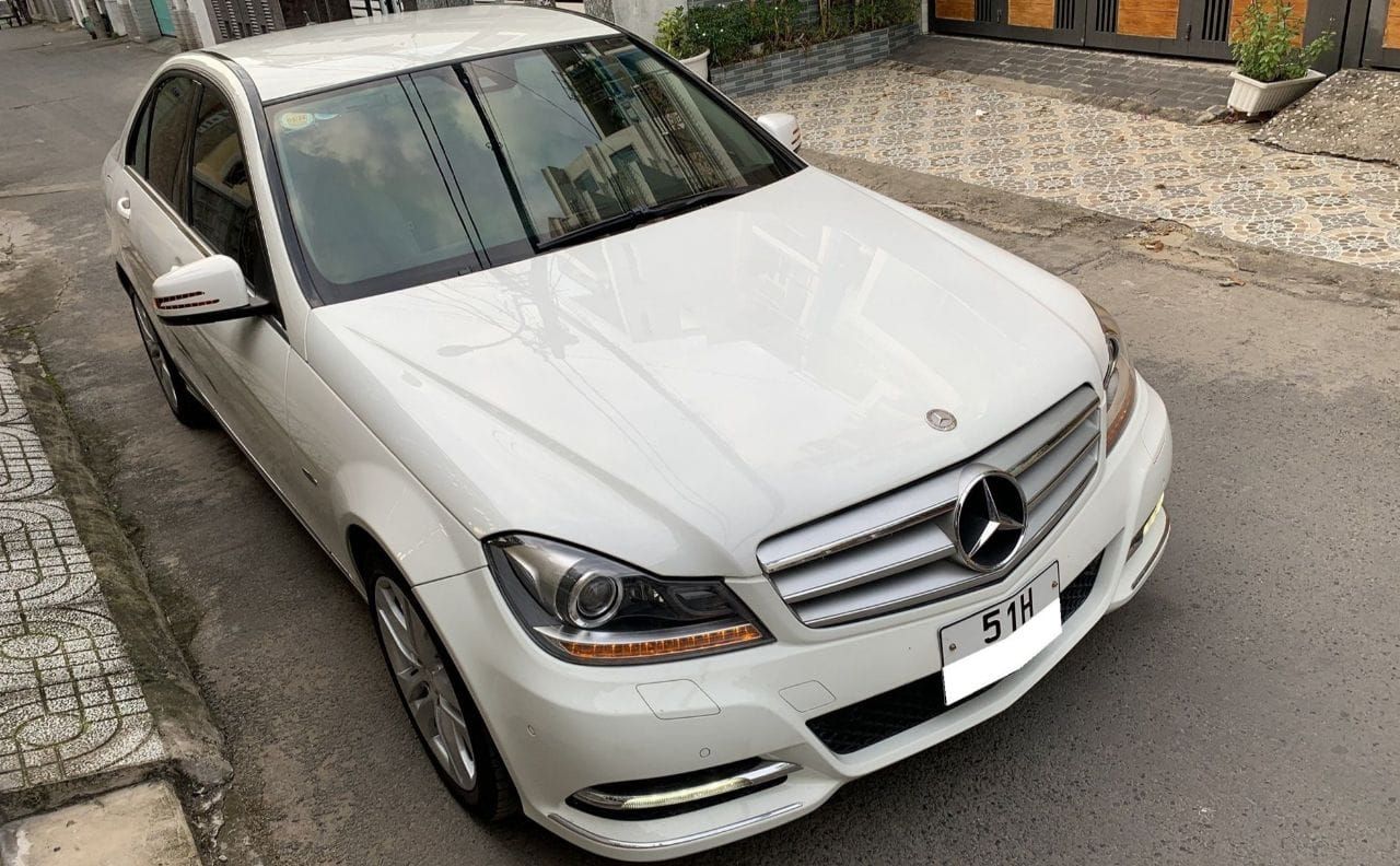 Mercedes C200 Class 2012 Màu Trắng