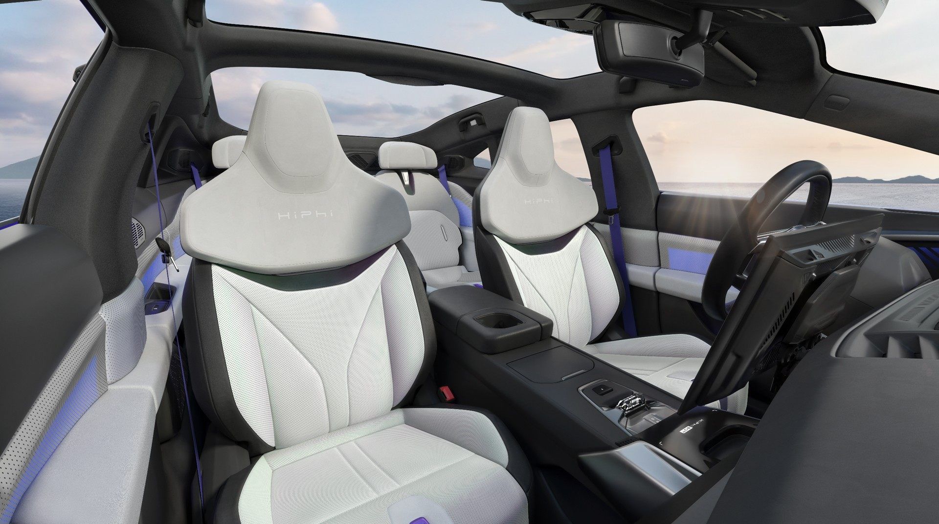 ghế lái Human Horizons HiPhi Z