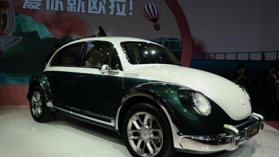 Ora Punk Cat - Xe điện nhái phong cách Volkswagen Beetle lộ diện ở Triển lãm Ô tô Thượng Hải 2021