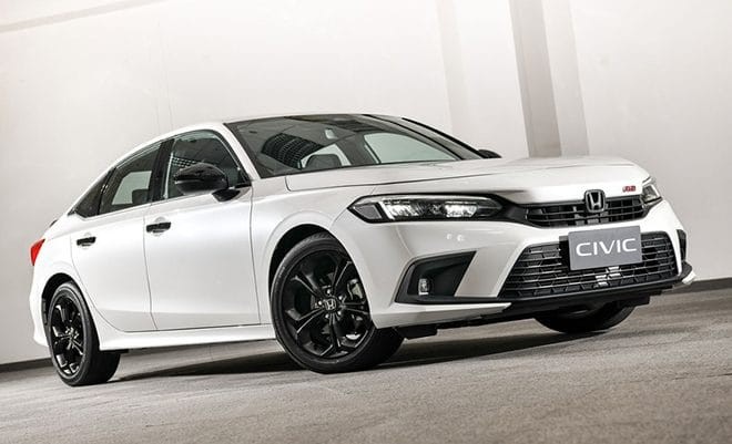Honda Civic 2022 ra mắt Thái Lan