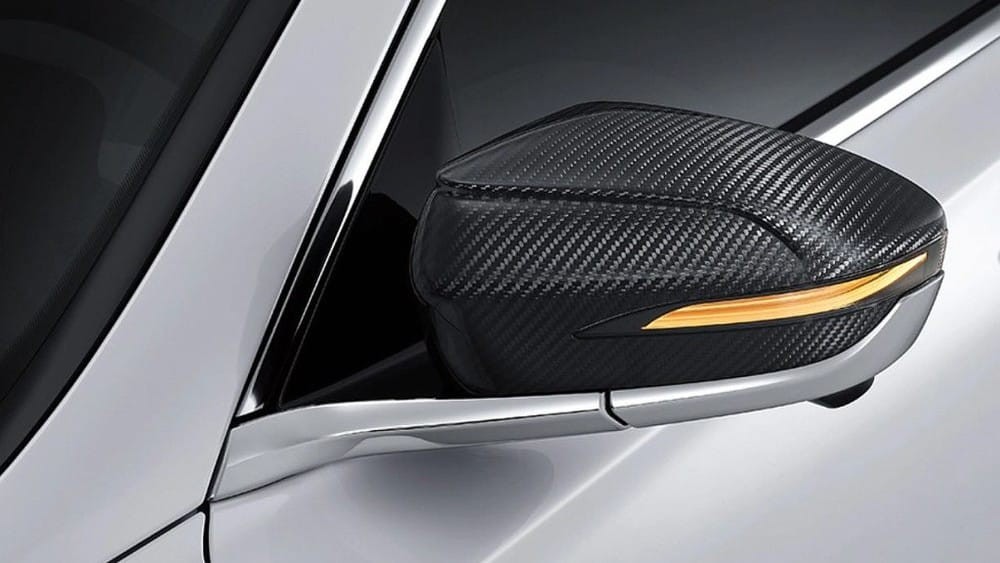 Ốp gương ngoại thất của Hyundai Grandeur Le Blanc 2021