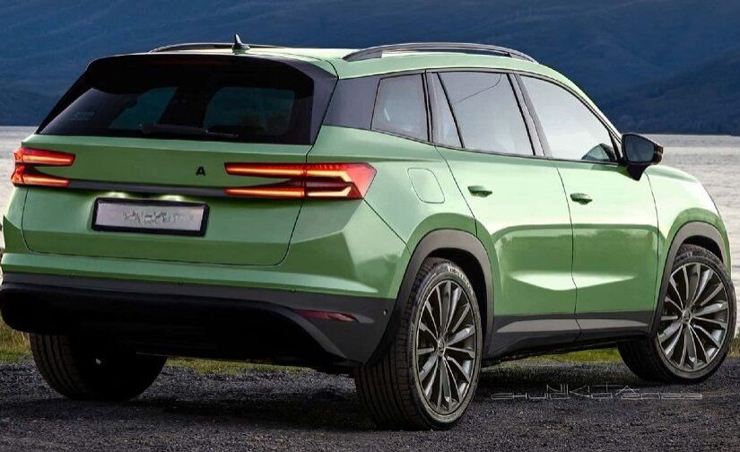 Thân xe Skoda Kodiaq 2024