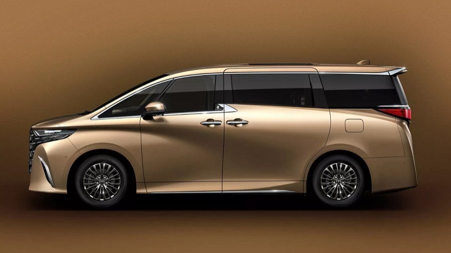 Thân xe Toyota Alphard 2024