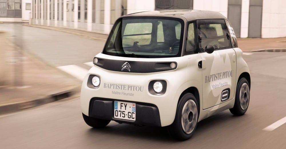 Citroen My Ami Cargo là xe chạy hoàn toàn bằng điện Citroen My Ami Cargo là xe chạy hoàn toàn bằng điện